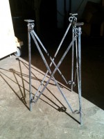 Folding table for the TV series Spartacus.